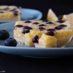lemon blueberry squares