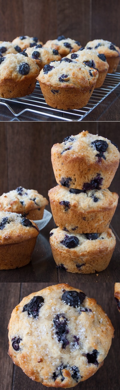 blueberry buttermilk muffins