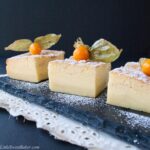 VANILLA BEAN MAGIC CAKE. One simple batter that bakes into 3 different delicious layers, a chewy dense base, a creamy custard centre and a fluffy sponge cake on top. It's truly magic!