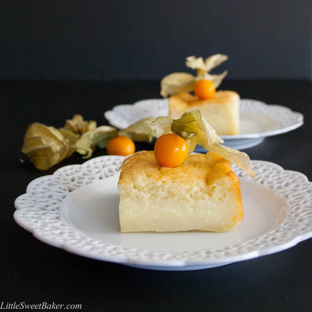 Vanilla Bean Magic Cake Little Sweet Baker