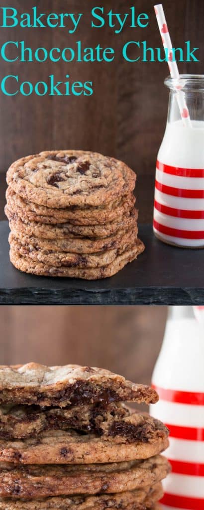 This jumbo size cookie is crispy around the edges, rich, chewy, and fudgy in the middle. It's so delicious, it should be called Better than Bakery.
