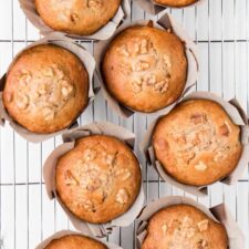 Banana Nut Muffins {Bakery-Style}-image