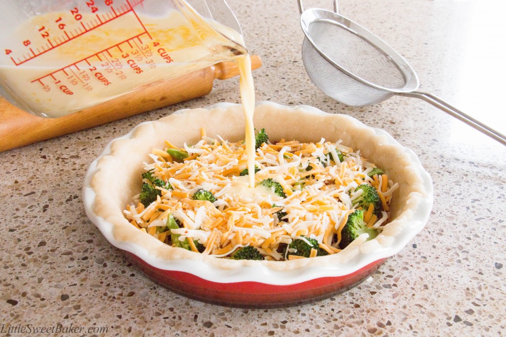 Easy Homemade Quiche Recipe Little Sweet Baker