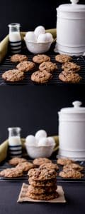 These soft and chewy cookies are loaded with plump raisins and hearty rolled oats. They are buttery and have a hint of cinnamon spice. Your whole family will love this homemade classic cookie recipe.