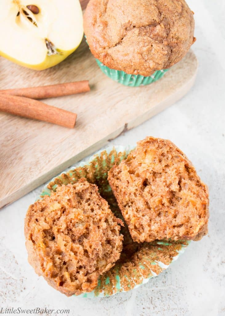 These moist, soft and fluffy muffins are made with whole wheat flour, coconut oil and sweetened with maple syrup. They are absolutely delicious and healthy too! (Video Recipe)