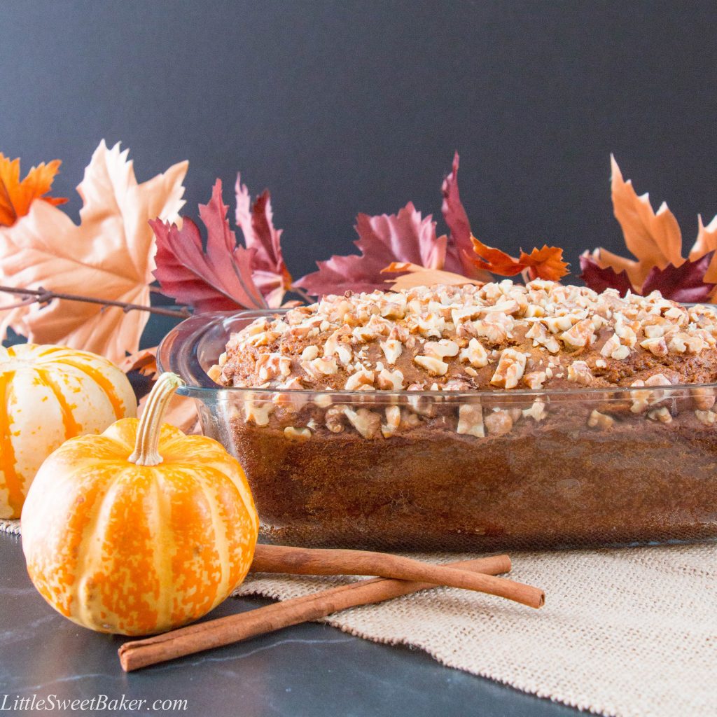 Soft, moist, flavorful and full of spice. See how easy it is to make this delicious homemade pumpkin bread. (video recipe)