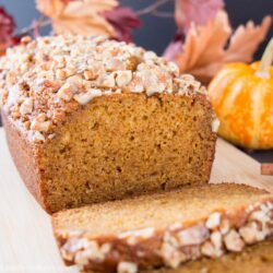 Soft, moist, flavorful and full of spice. See how easy it is to make this delicious homemade pumpkin bread. (video recipe)