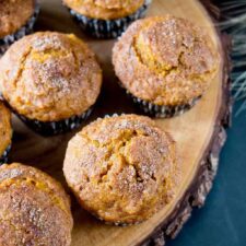 Soft &amp; Moist Pumpkin Muffins (video)-image