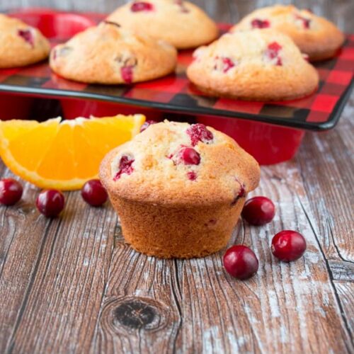 BEST Cranberry Orange Muffins Little Sweet Baker