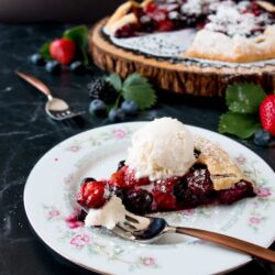 Enjoy your favorite seasonal fruits with this uber-easy galette recipe. You can whip this up in a matter of minutes for any occasion.