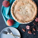 This is the EASIEST all-butter pie crust you'll ever make! Just 4 ingredients, mix it all together, roll, and bake. It's really that simple.