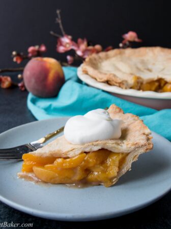 This is the EASIEST all-butter pie crust you'll ever make! Just 4 ingredients, mix it all together, roll, and bake. It's really that simple.