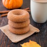 These baked pumpkin donuts are super soft and moist with a delightful pumpkin taste and crunchy cinnamon-sugar coating. (pumpkin donuts, pumpkin spice donuts, baked pumpkin donuts, homemade pumpkin donuts, Tim Hortons, pumpkin cake donuts)