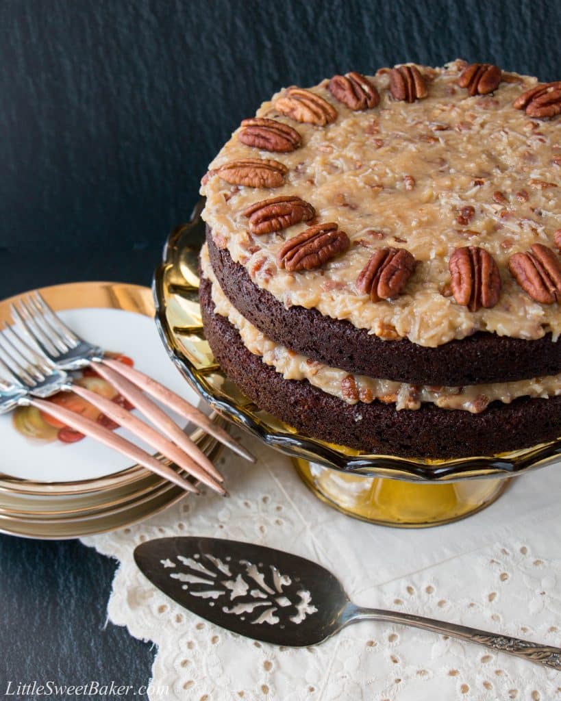 Taste Of Home German Chocolate Cake / Pin on Alittle Taste Of Heaven : Oma's easy banana bread recipe is so utterly simple to make!