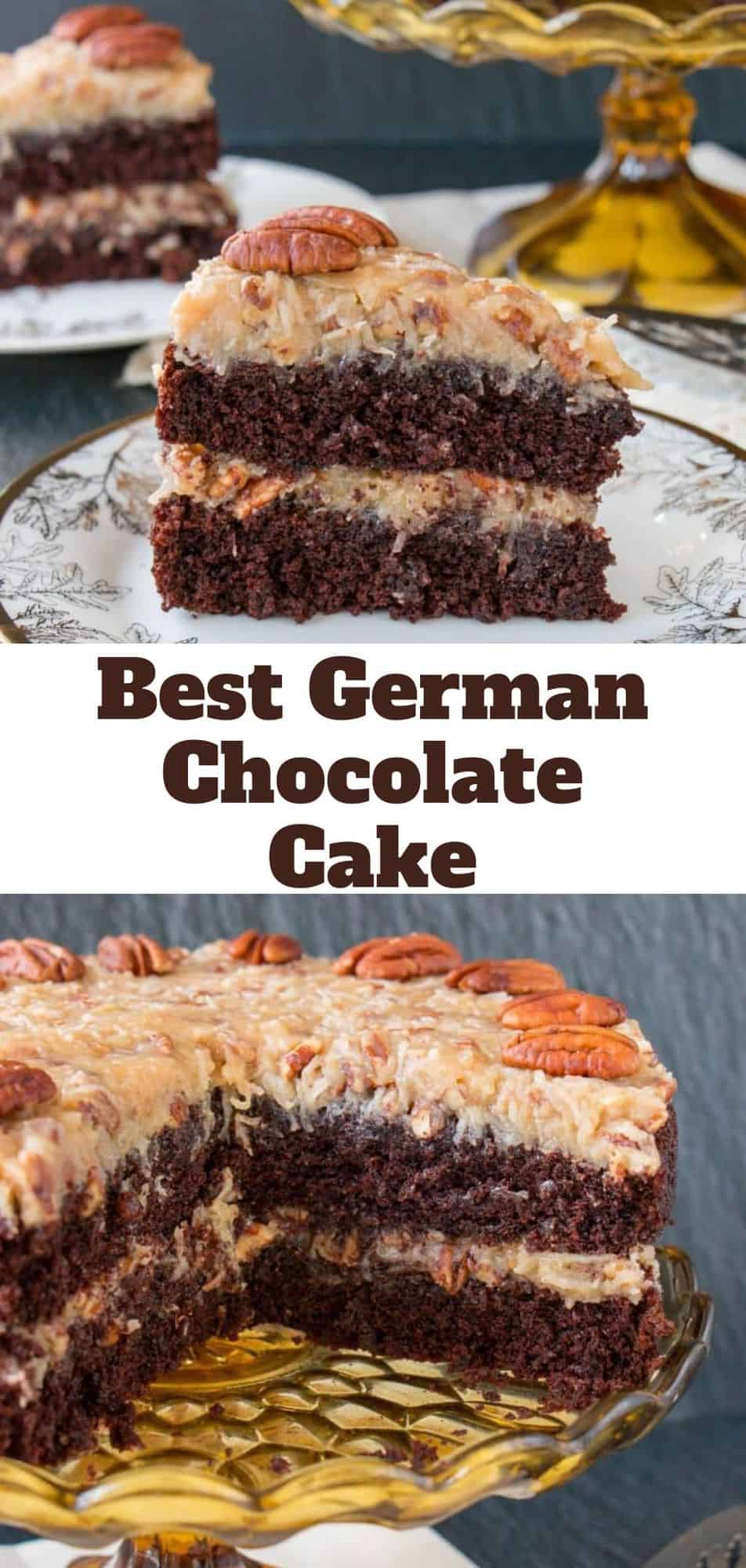 German Chocolate Cake (video) - Little Sweet Baker