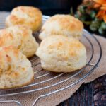 These buttermilk biscuits are soft, flaky and delightfully buttery. Find out the secret technique to why these are the easiest buttermilk biscuits you'll ever make. #easybiscuitrecipe #buttermilkbiscuits #butterbiscuits #flakybiscuitrecipe