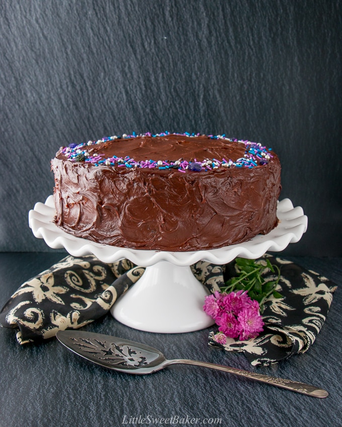 Best Chocolate Fudge Cake Recipe - How To Make Easy Chocolate  Cake—Delish.com