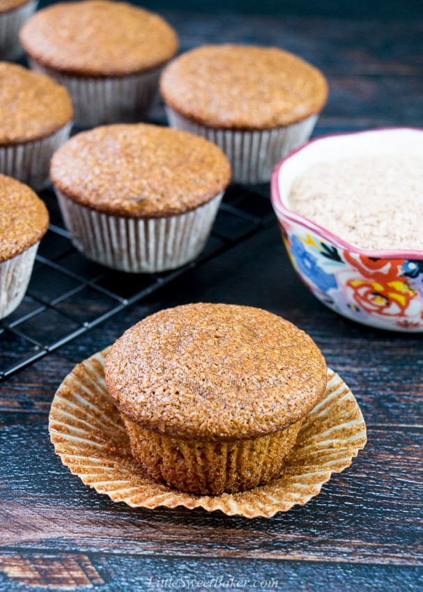 These raisin bran muffins are soft, moist and good for you. They are low in fat and packed with fiber to help keep you regular. #branmuffinrecipe #healthybranmuffins #raisinbranmuffins #breakfast #snack