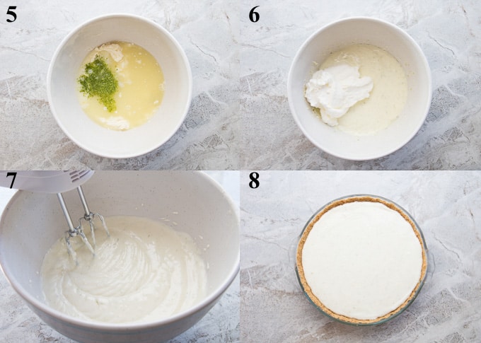 how to make key lime pie steps 5-8