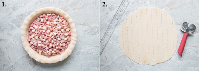 how to make rhubarb pie
