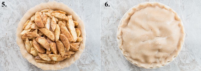 how to make easy apple pie steps 5-6