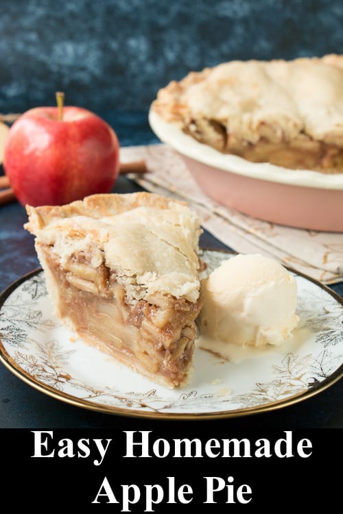 Easy Homemade Apple Pie