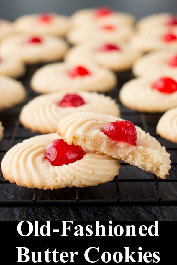 OldFashioned Butter Cookies Little Sweet Baker