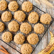 Soft and Chewy Banana Oatmeal Cookies-image