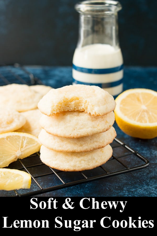 Lemon Sugar Cookies Little Sweet Baker