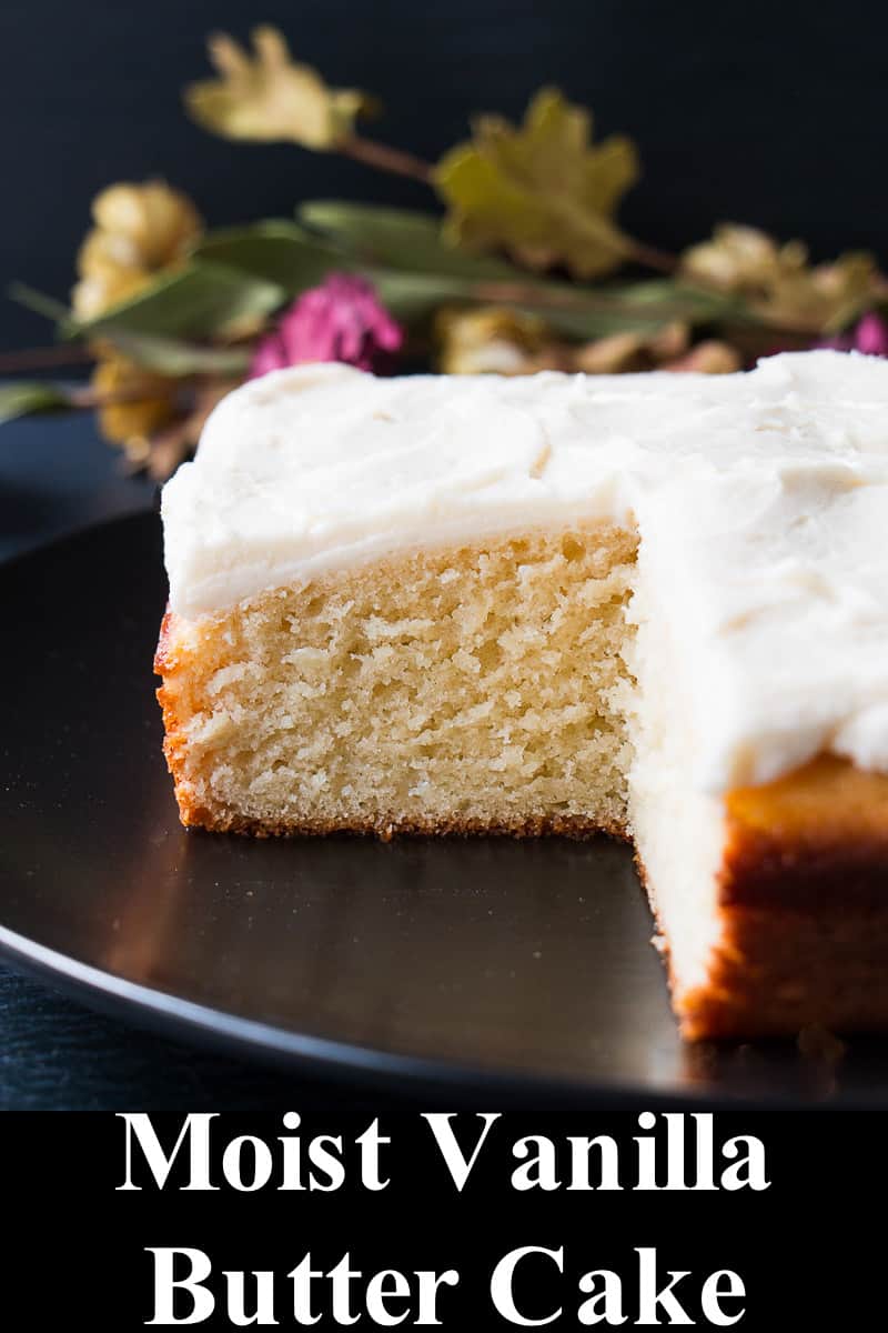 Butter Cake Recipe Little Sweet Baker
