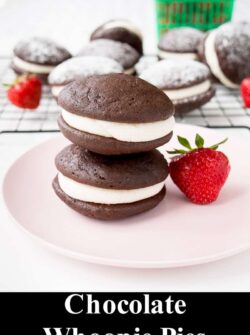 Classic Whoopie Pies (easy chocolate recipe) - Vintage Kitchen Notes