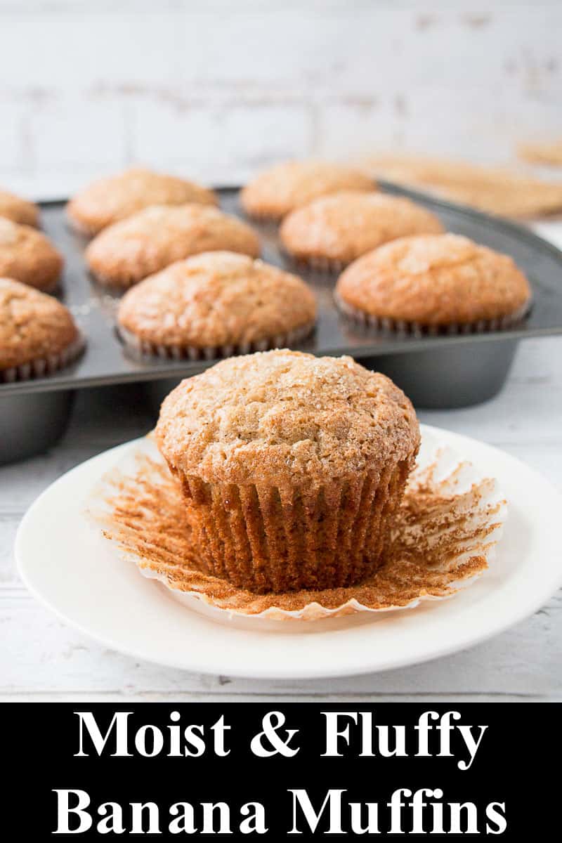 Moist Fluffy Banana Muffins video Little Sweet Baker moist-fluffy-banana-muffins-video-little-sweet-baker