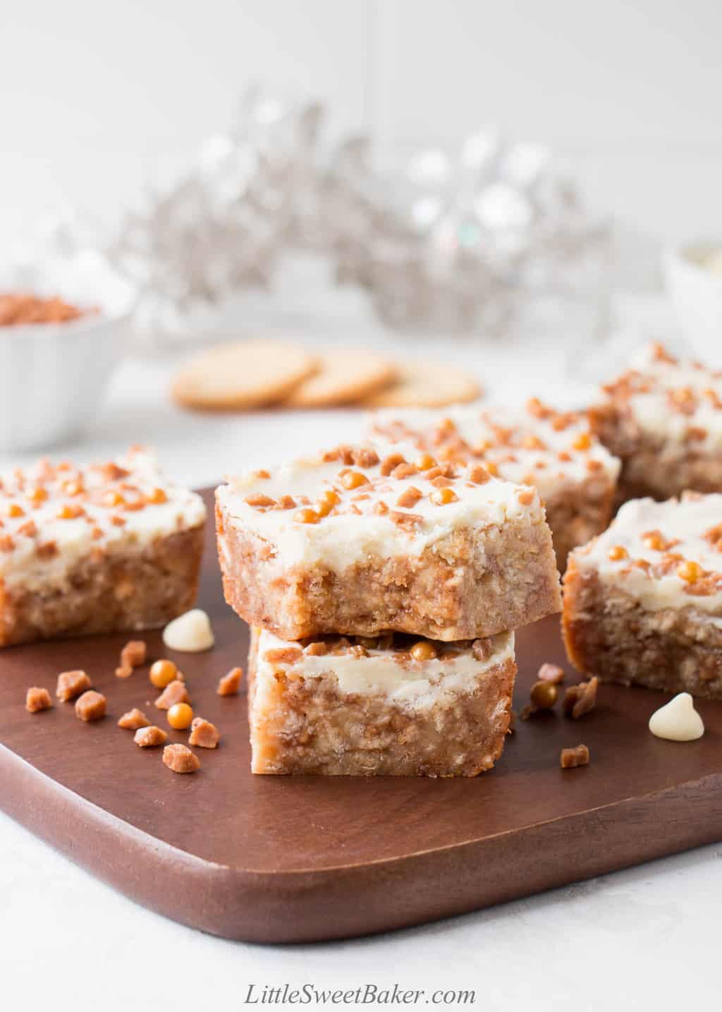 Skor Bars with Ritz Crackers (aka White Trash Bars) Little Sweet Baker