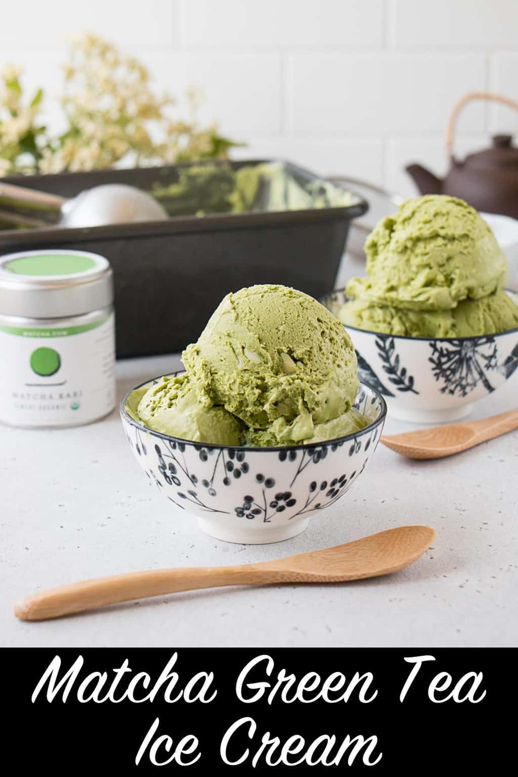 Matcha Ice Cream (Recipe + Video) Little Sweet Baker