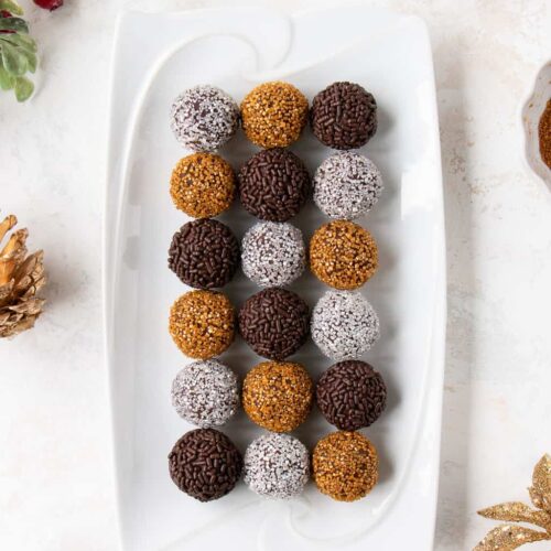 Chocolate Truffles Recipe (Just 4 ingredients!) Little Sweet Baker