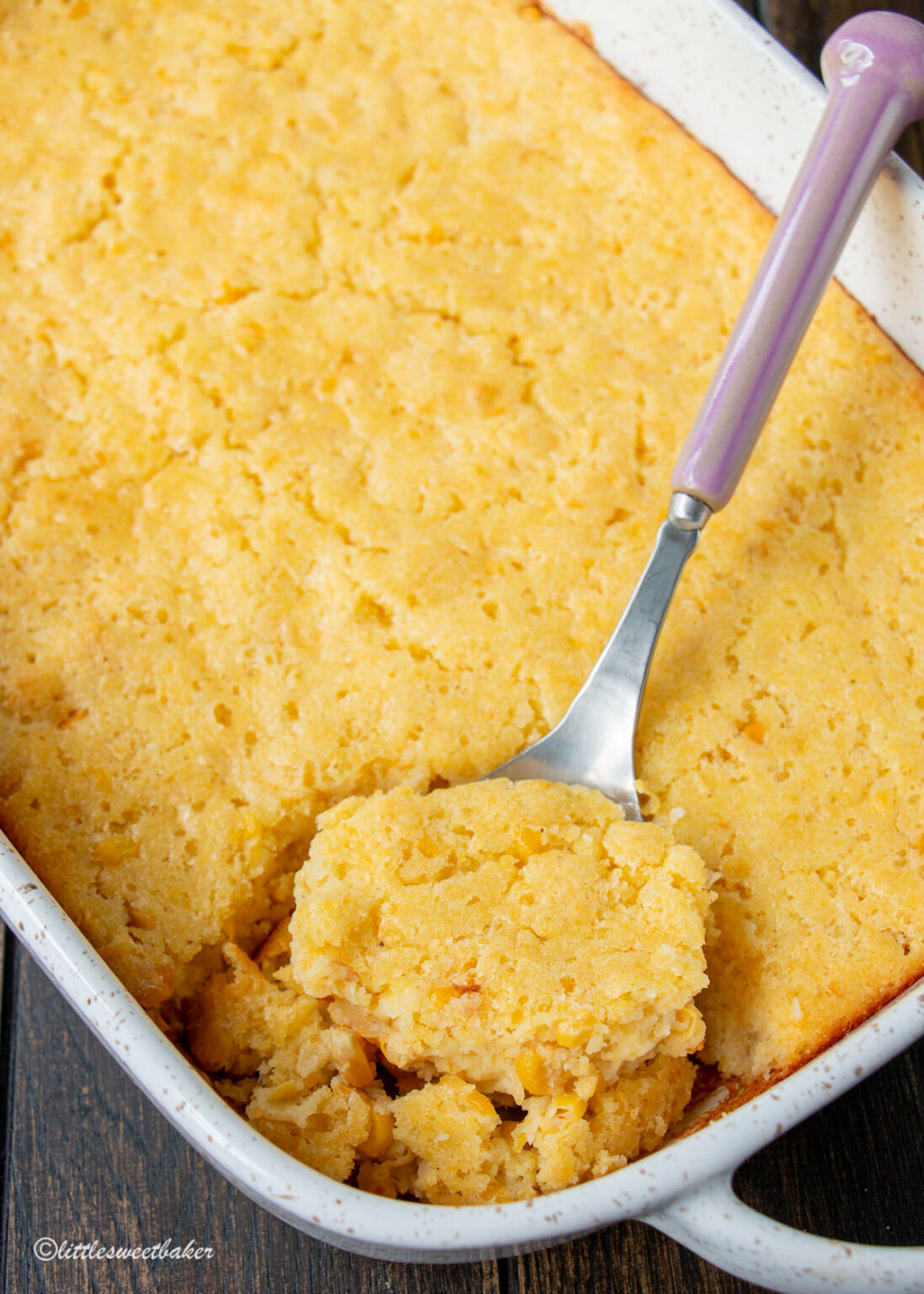 Jiffy Corn Casserole Little Sweet Baker
